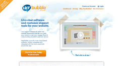 Desktop Screenshot of heybubble.com